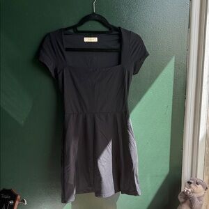 Amazon Elegant Black Mini Dress